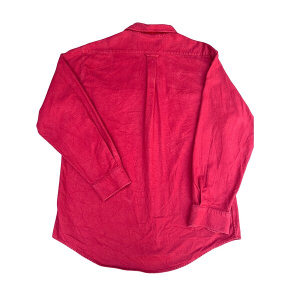 Filson Red flannel Button-Up Shirt With Dual Chest Pockets & Classic Collar For - Picture 8 of 8